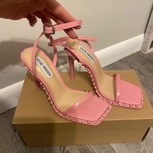 Steve Madden Zelle Pink Heels